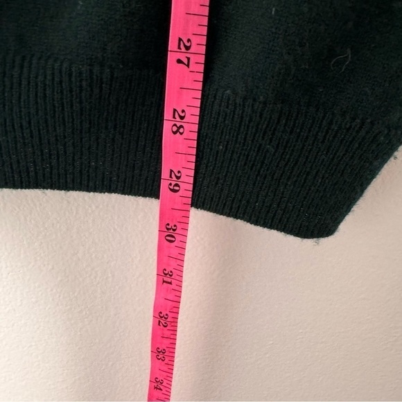 Woolovers green checkered sleeveless sweater vest large - Picture 7 of 8